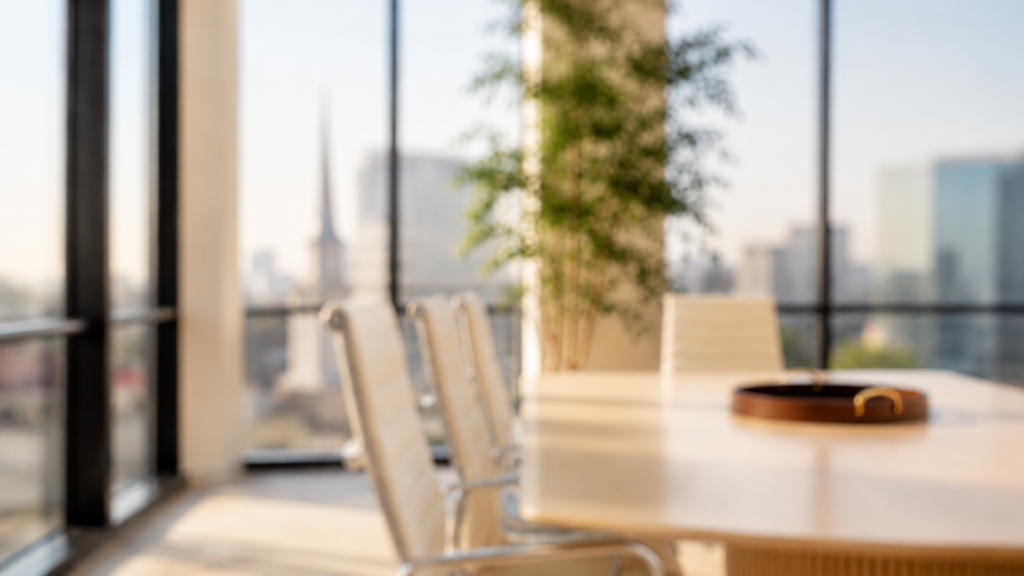 Conference room at Kurzman Law Group's Fort Lauderdale office